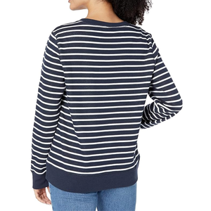 Sudadera de Mujer de Alta Calidad, Estilo Vintage, con Estampado Francés, Cuello Redondo, Material de Poliéster/Algodón - Product Image 2