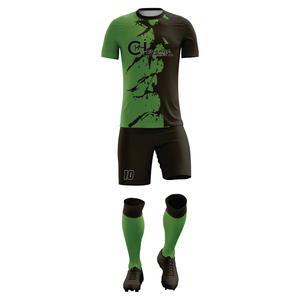 Professional Soccer Team Kit with High Quality Breathable <b>Athletic</b> Materials - Product Image 1