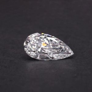 Diamant CVD de laboratoire certifié IGI, taille poire, 3 carats, couleur DEF, pureté VVS2 VS1, pierres précieuses de qualité supérieure pour la fabrication de bijoux unisexe - Product Image 5