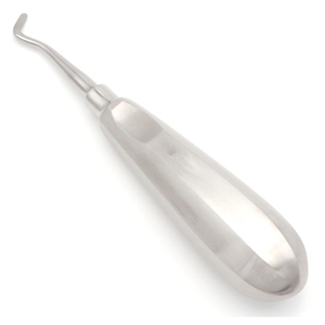Ascenseur Potts # 6 instruments chirurgicaux d'extraction dentaire à pointe lisse de 15,5 cm, à angle droit, pour molaires supérieures impayées, avec manche creux - Product Image 1