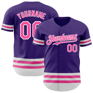 Maillots de baseball personnalisés de haute qualité, nouveau motif, impression numérique, respirants, séchage rapide, 100% polyester - Product Image 1