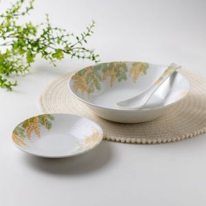 Traditional Unique New Design Dinnerware Luxury Restaurant <b>Small</b> Deep Porcelain Plate - Product Image 2