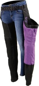 Custom Outdoor Sports Full Long <b>Chaps</b> Customized Colors Motorcycle Leather and Horse <b>Riding</b> Fringes <b>Chaps</b> - Product Image 6