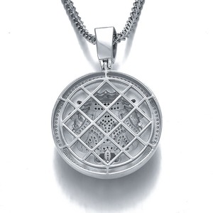 Colgante de León en Plata y Moissanita Estilo Hip-Hop, Inspirado en un Rapero Punk, Apto para Hombres y Mujeres - Product Image 5