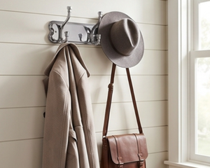 Modern Metal Wall <b>Hook</b> Set with 2 Rust Resistant <b>Hooks</b> for Clothing Storage Home Decorative Essentials - Product Image 3