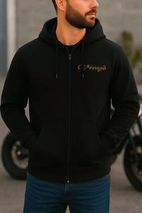 Sweat à capuche ZIP pour moto pour hommes - Product Image 2