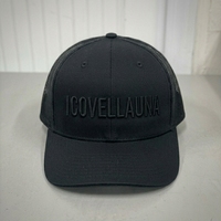 Gorra Trucker Personalizada de 6 Paneles con Bordado 3D, Malla Trasera, Visera Curva, Ajustable con Cierre a Presión, OEM, ODM, Marca Privada, MOQ Bajo