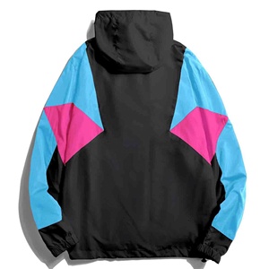 OEM Service Nylon Vintage Retro Fashion Lightweight Custom Logo Waterproof Spring <b>Jacket</b> for <b>Men</b> - Product Image 3