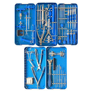 Juego de Instrumentos Quirúrgicos Espinales Manuales de Acero Inoxidable Profesional, Kit de Herramientas Quirúrgicas Ortopédicas para Hospitales y Clínicas - Product Image 1