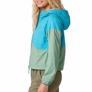 Veste coupe-vent pour femme, légère, à capuche, zippée, respirante, séchage rapide, mode outdoor, printemps été - Product Image 3