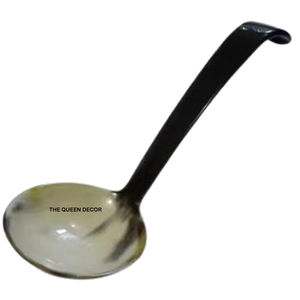 Cuchara de Material de Cuerno Sostenible Personalizada, Clásica, 100% Natural, Producto en Oferta para el Hogar - Product Image 1