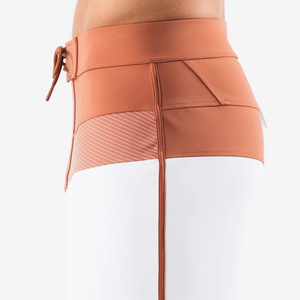Shorts de bain pour hommes, blanc pêche, à séchage rapide, avec cordon de serrage, pour la plage, les sports nautiques, vêtements décontractés - Product Image 6