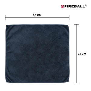 Toalla de Microfibra de Doble Cara Fireball (80*73 cm), Ultra Absorbente, Anti-Rayones, Reutilizable para Secar el Coche - Product Image 2