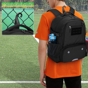 Sac à dos de sport 2026 pour basketball et football, sac à dos de football personnalisé avec compartiment porte-ballon, logo personnalisé - Product Image 6