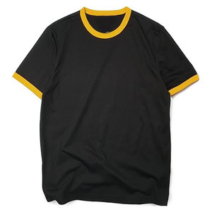 Camiseta Deportiva de Cuello Redondo para Hombre, Camiseta Deportiva de Manga Corta para Hombre, Ligera, de Algodón, Informal, para Verano, Gimnasio, Entrenamiento, a la Moda - Product Image 2