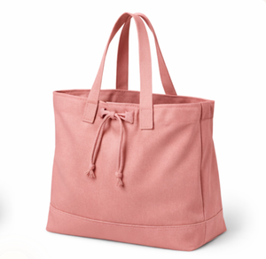 Custom logo Reusable Cotton <b>Tote</b> Bags 100% Organic Cotton Durable Pink <b>Canvas</b> <b>Tote</b> Bag Large for Grocery Shopping - Product Image 2