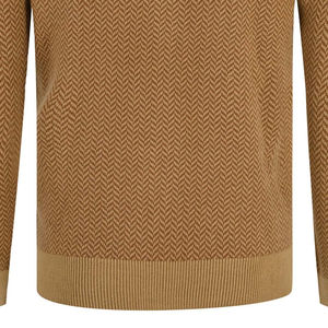 100% High Quality Cotton Brown Plain <b>Cardigan</b> Sweater Breathable Anti Wrinkle Anti Shrink Custom Logo Winter Top - Product Image 6