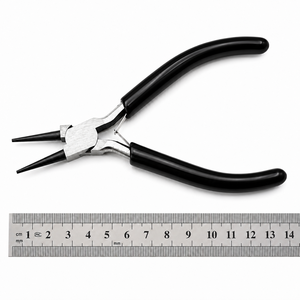 MANAN INSTRUMENTS Stainless Steel Jewelry Pliers Tapered Baguette Cut for DIY <b>Wire</b> Bending Loop Shaping <b>Craft</b> Tools - Product Image 4