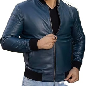 Chaquetas de Cuero en Oferta, Hechas en Pakistán, Calidad de Exportación al por Mayor, Duraderas, Elegantes, Cómodas, de Cuero Genuino, Ropa Exterior de Moda - Product Image 1