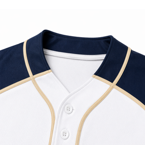 Comfortable <b>baseball</b> jersey for men with customized logo printing and quick dry performance polyester fabric - Product Image 4