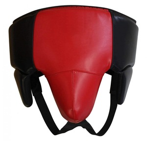 <b>Red</b> Soft Lightweight Contoured Groin Protection <b>Belt</b> for Men Adjustable Sports Waist Support All Seasons Polyester Cotton - Product Image 4