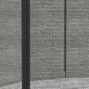 14ft Round Outdoor Safety <b>Trampoline</b> with Yellow Weather-Resistant Safety Net Enclosure 8 Straight Poles - Product Image 6