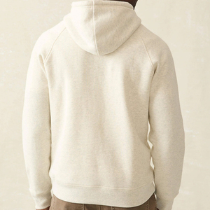 Sweat-shirts à capuche pour hommes en coton biologique, sweat-shirt à capuche en polaire pour hommes, pull personnalisé en bambou, streetwear pour hommes - Product Image 6