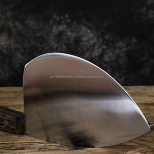 Factory Direct Damascus Cleaver <b>Knives</b> Best Selling Damascus Steel <b>Kitchen</b> Cleaver <b>Knife</b> With Wood Handle - Product Image 3