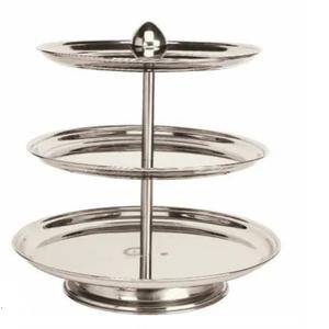 Accesorios de Decoración para Mesa de Hotel, Soporte para Pastel de 3 Niveles para Bodas y Fiestas, Diseño Exclusivo, Soporte Metálico para Pastel - Product Image 1