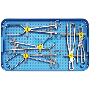 Ensemble d'instruments chirurgicaux orthopédiques manuels de haute qualité approuvé CE, en acier inoxydable, pour la reconstruction du bassin, conformes à la norme ISO13485 - Product Image 2