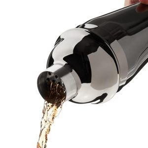 Heavy Duty 18 Oz Stainless Steel Gunmetal Cocktail Shaker with Built-in Strainer and Cobbler Cap for <b>Bar</b> <b>Tools</b> Bulk Wholesale - Product Image 1