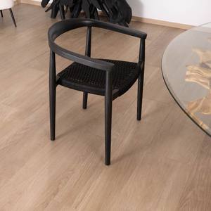 Juego de 2 sillas de comedor Vandana Urban Craft de acacia con asientos de tela beige Vogue. - Product Image 5