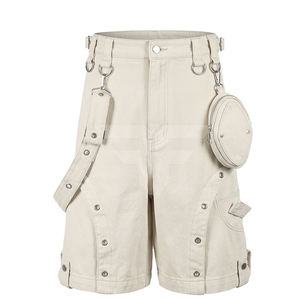 Shorts en jean brodés vintage coupe bootcut taille mi-haute sexy pour l'été – Nouvelle collection en gros - Product Image 1