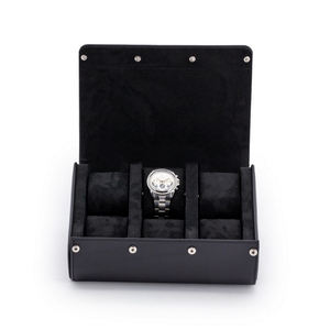 Estuche de Reloj Personalizado Tipo Almohada, Caja de Reloj de Cuero - Product Image 1