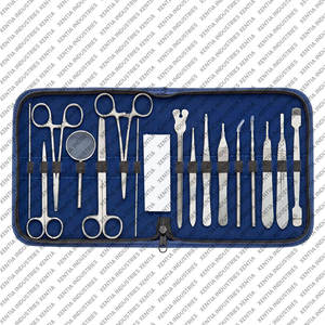 Kit d'outils de dissection pour étudiants en médecine, en acier inoxydable, outils chirurgicaux, kit de dissection - Product Image 1