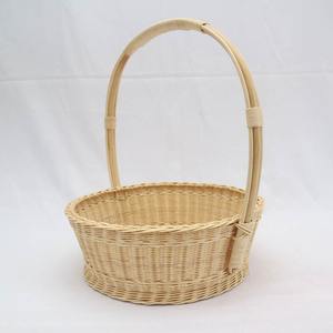 Cestas de almacenamiento de ratán para regalos, accesorios para bodas, picnics, cesta práctica de tejido sostenible. - Product Image 6