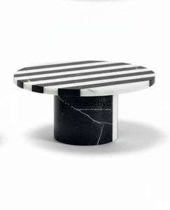 Elegante Soporte y Exhibidor de Pasteles Rectangular Hecho a Mano con Incrustaciones de Hueso, Ecológico y de Lujo para Decoración de Mesa de Comedor por Tradebyd Collection - Product Image 4
