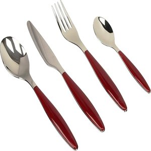 Ensemble de couverts classiques en acier inoxydable, finition miroir, passe au lave-vaisselle, pour mariage, dîner, maison, restaurant, hôtel, table - Product Image 5