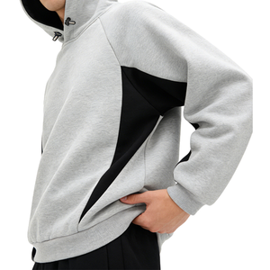 Custom <b>Men</b>’s 100% Cotton French Terry Hoodie Garment Dyed Casual Embroidered <b>Pullover</b> - Product Image 2