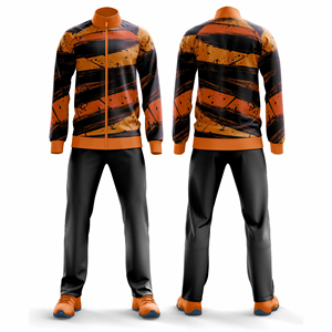 Conjunto Deportivo de Poliéster Premium Personalizado para Equipos, Traje de Entrenamiento Deportivo con Chaqueta y Pantalones con Marca Personalizada, Venta al Por Mayor - Product Image 6