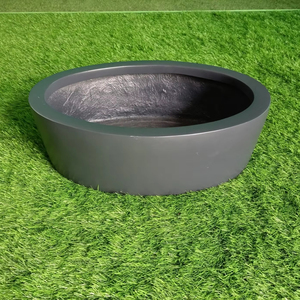 Maceta Clásica Pequeña para Plantas de Interior, Uso Directo, Plantas Artificiales, Ligera, Duradera, Hecha a Mano con Fibra - Product Image 1
