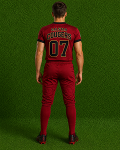 Ensemble d'uniformes de football américain unisexe respirant à manches courtes, style le plus récent, haute qualité, très vendu - Product Image 3