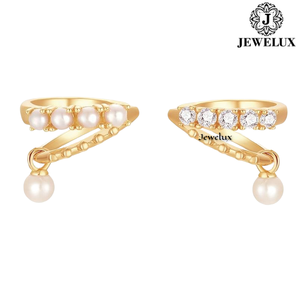 Premium Quality VVS Moissanite <b>Stud</b> Earrings 925 Sterling <b>Silver</b> Diamond Earring for Parties and Gifts From India - Product Image 2