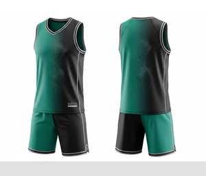 Full Sublimation Basketball Kit Lightweight Quick Dry Breathable <b>Polyester</b> Jersey And <b>Shorts</b> Team Sportswear For Men Women - Product Image 4