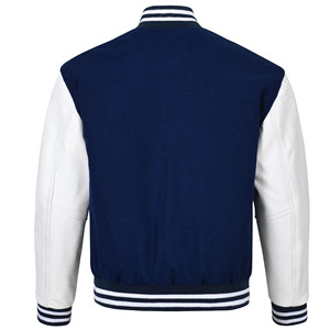 Wholesale Custom <b>Leather</b> Sleeve <b>Winter</b> <b>Jacket</b> Men Hot Selling Customizable Letterman Varsity <b>Jackets</b> - Product Image 2