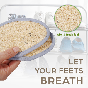 Eco-Friendly Insoles <b>Loofah</b> Organic Manufacturer , wholesale shoe insoles from Vietnamese - Product Image 4