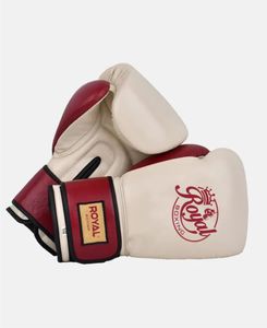 Gants de boxe professionnels unisexes pour l'entraînement et les sports de plein air, avec poignées, en cuir de vachette véritable et cuir PU, à lacets - Product Image 5