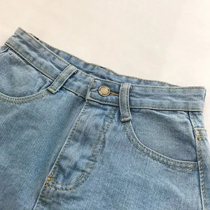 Women's Summer Skirt Casual Big Size Jeans A-line Short Skirt High Waist Denim Vintage Female Clothing - Product Image 1