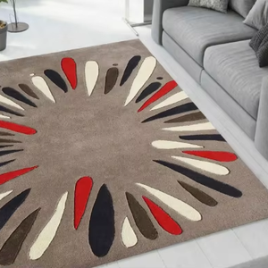 Tapis en laine faits main, tuftés à la main, multicolores, personnalisables en taille et couleur, pour la maison, le bureau ou le salon. - Product Image 1