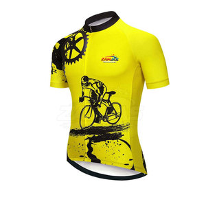 Tenue d'équipe cycliste au design unique, fabriquée en usine, sur mesure au Pakistan, pour hommes. - Product Image 3